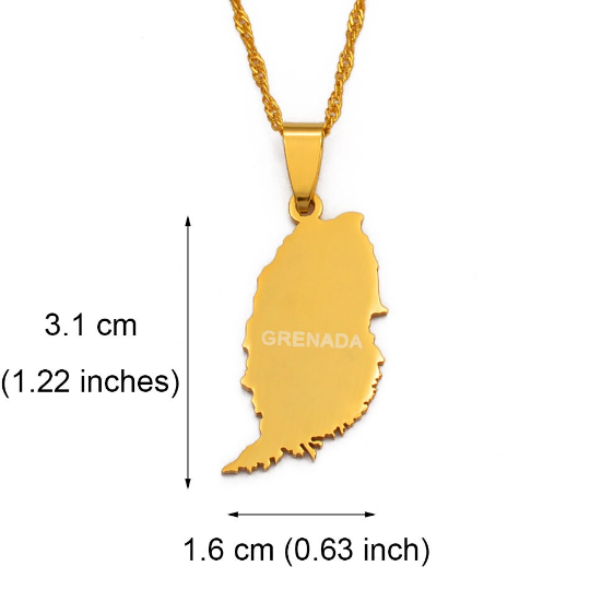 18K Gold Plated Grenada Necklace