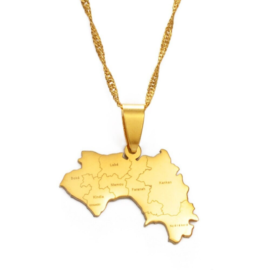 18K Gold Plated Guinea Necklace