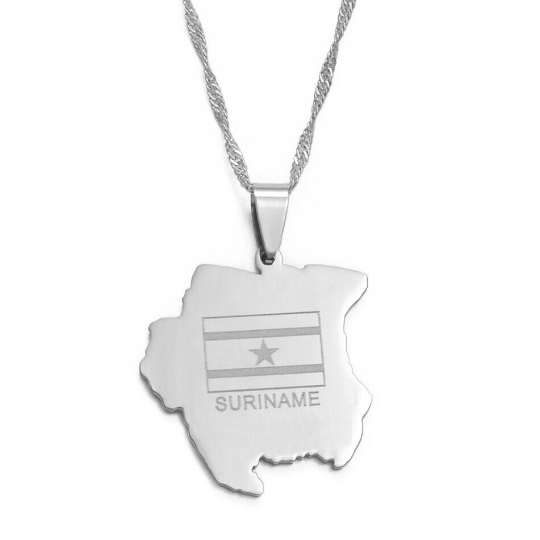 18K Gold Plated Suriname Necklace