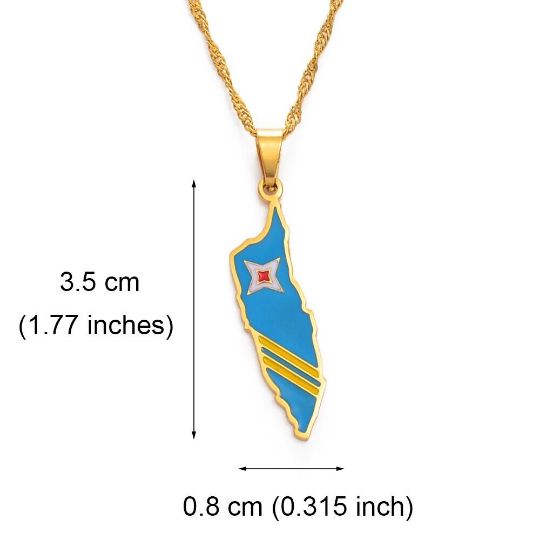 18K Gold Plated Aruba Necklace