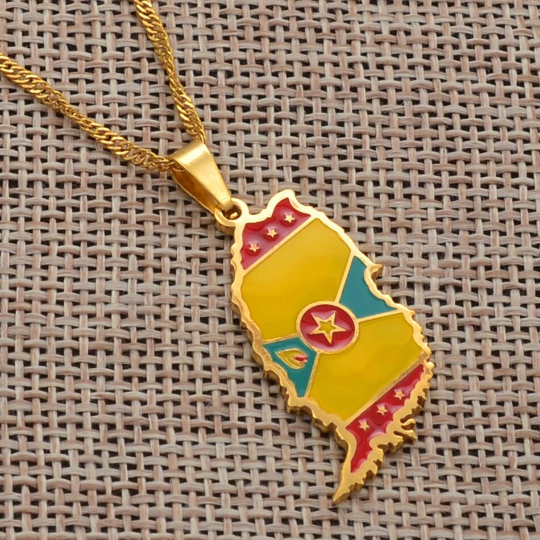 18K Gold Plated Grenada Necklace