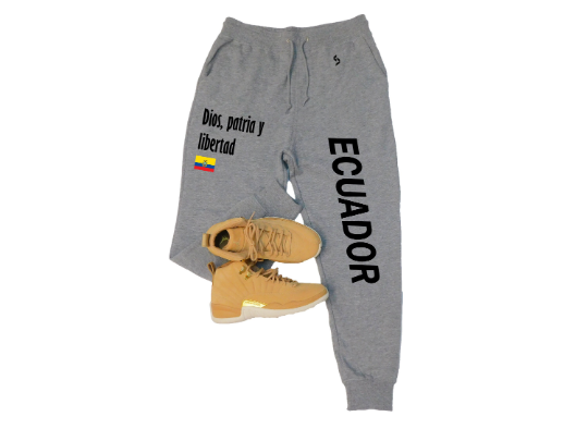 Ecuador Sweatpants / Ecuador Shirt / Ecuador Sweat Pants Map / Ecuador Jersey / Grey Sweatpants / Black Sweatpants / Ecuador Poster