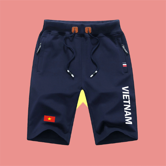 Vietnam Shorts / Vietnam Pants / Vietnam Shorts Flag / Vietnam Jersey / Grey Shorts / Black Shorts / Vietnam Poster / Vietnam Map / Men