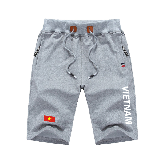 Vietnam Shorts / Vietnam Pants / Vietnam Shorts Flag / Vietnam Jersey / Grey Shorts / Black Shorts / Vietnam Poster / Vietnam Map / Men