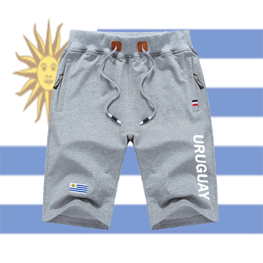 Uruguay Shorts / Uruguay Pants / Uruguay Shorts Flag / Uruguay Jersey / Grey Shorts / Black Shorts / Uruguay Poster / Uruguay Map / Men