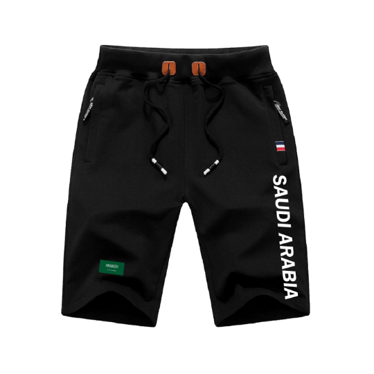 Saudi Arabia Shorts / Saudi Arabia Pants / Saudi Arabia Shorts Flag / Saudi Arabia Jersey / Grey Shorts / Black Shorts / Saudi Arabia Poster