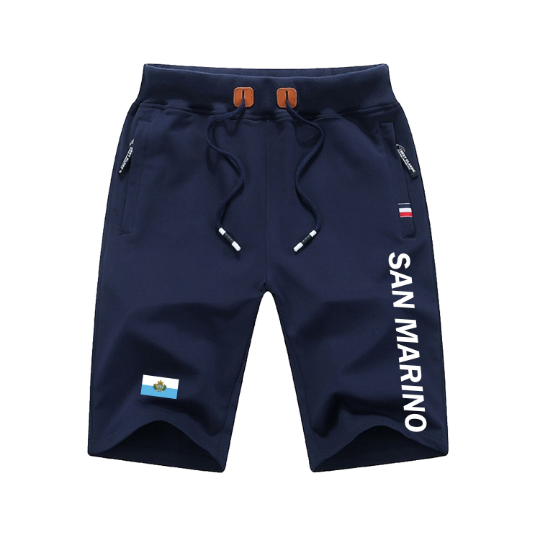 San Marino Shorts / San Marino Pants / San Marino Shorts Flag / San Marino Jersey / Grey Shorts / Black Shorts / San Marino Poster