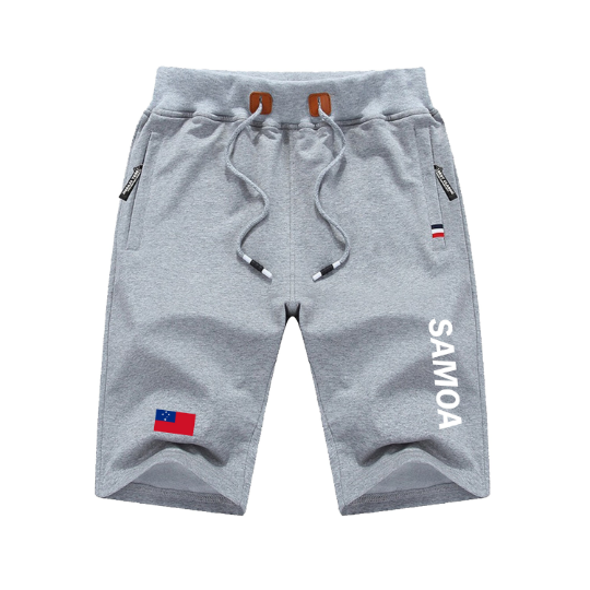 Samoa Shorts / Samoa Pants / Samoa Shorts Flag / Samoa Jersey / Grey Shorts / Black Shorts / Samoa Poster / Samoa Map / Men Women