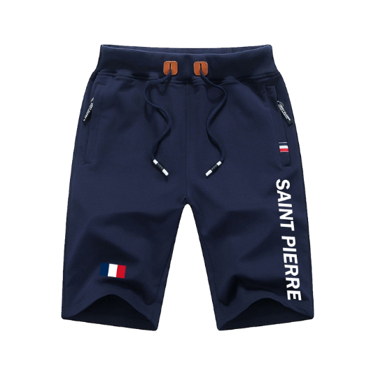 Saint Pierre Shorts / Saint Pierre Pants / Saint Pierre Shorts Flag / Saint Pierre Jersey / Grey Shorts / Black Shorts / Saint Pierre Poster