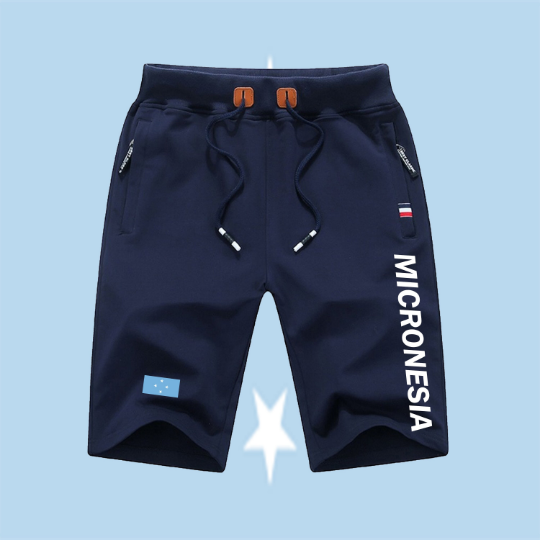 Micronesia Shorts / Micronesia Pants / Micronesia Shorts Flag / Micronesia Jersey / Grey Shorts / Black Shorts / Micronesia Poster