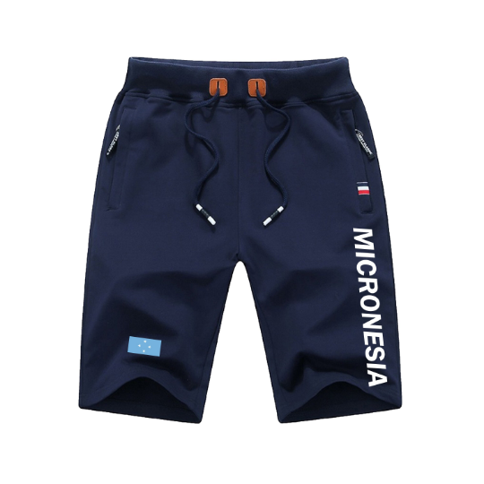 Micronesia Shorts / Micronesia Pants / Micronesia Shorts Flag / Micronesia Jersey / Grey Shorts / Black Shorts / Micronesia Poster