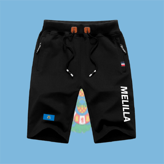 Melilla Shorts / Melilla Pants / Melilla Shorts Flag / Melilla Jersey / Grey Shorts / Black Shorts / Melilla Poster / Melilla Map