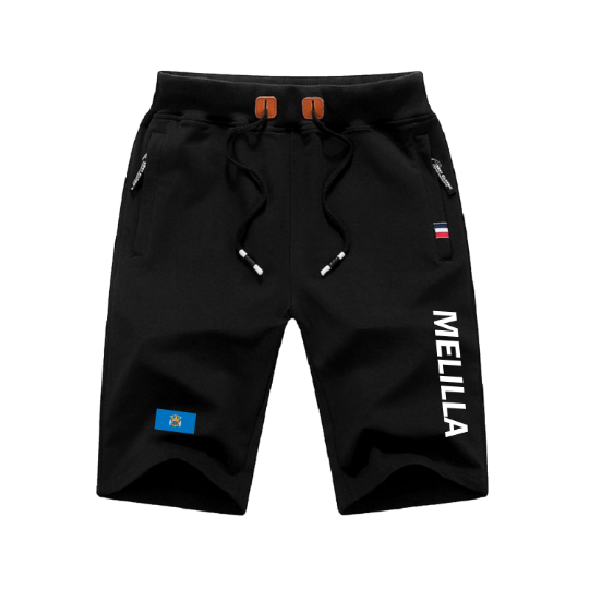 Melilla Shorts / Melilla Pants / Melilla Shorts Flag / Melilla Jersey / Grey Shorts / Black Shorts / Melilla Poster / Melilla Map