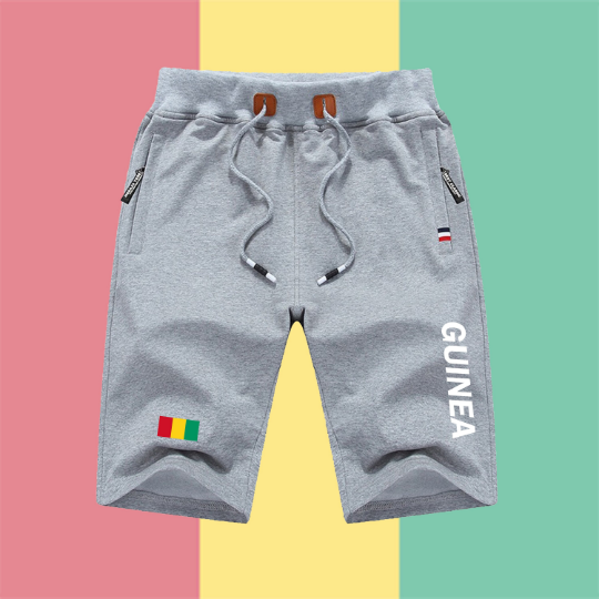 Guinea Shorts / Guinea Pants / Guinea Shorts Flag / Guinea Jersey / Grey Shorts / Black Shorts / Guinea Poster / Guinea Map / Men Women