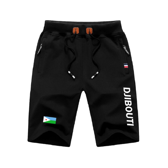 Djibouti Shorts / Djibouti Pants / Djibouti Shorts Flag / Djibouti Jersey / Grey Shorts / Black Shorts / Djibouti Poster / Djibouti Map