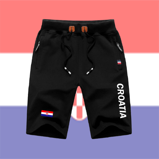 Croatia Shorts / Croatia Pants / Croatia Shorts Flag / Croatia Jersey / Grey Shorts / Black Shorts / Croatia Poster / Croatia Map