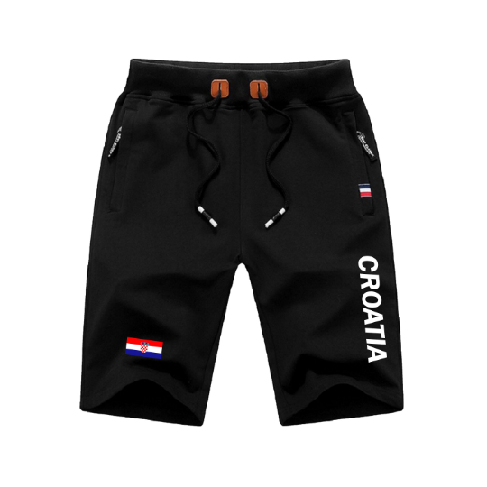 Croatia Shorts / Croatia Pants / Croatia Shorts Flag / Croatia Jersey / Grey Shorts / Black Shorts / Croatia Poster / Croatia Map