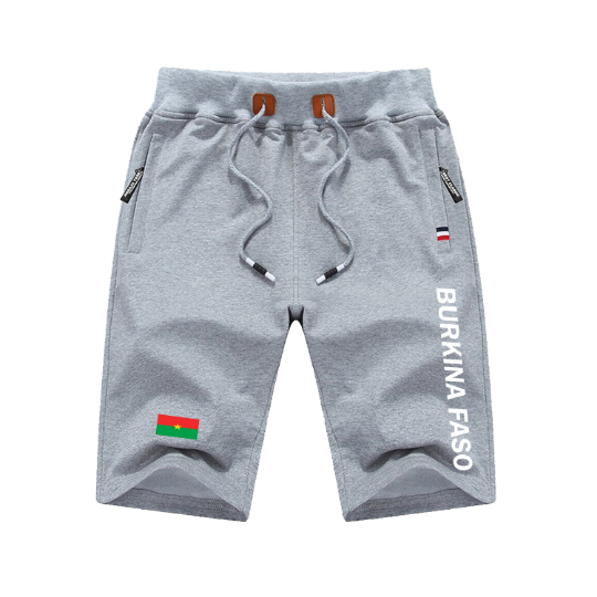 Burkina Faso Shorts / Burkina Faso Pants / Burkina Faso Shorts Flag / Burkina Faso Jersey / Grey Shorts / Black Shorts / Burkina Faso Poster