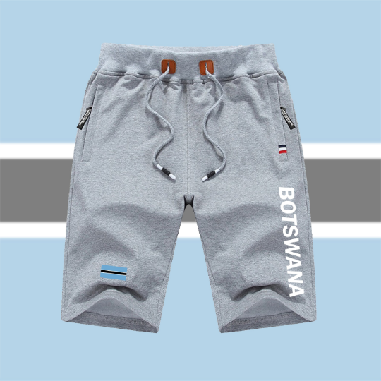 Botswana Shorts / Botswana Pants / Botswana Shorts Flag / Botswana Jersey / Grey Shorts / Black Shorts / Botswana Poster / Botswana Map
