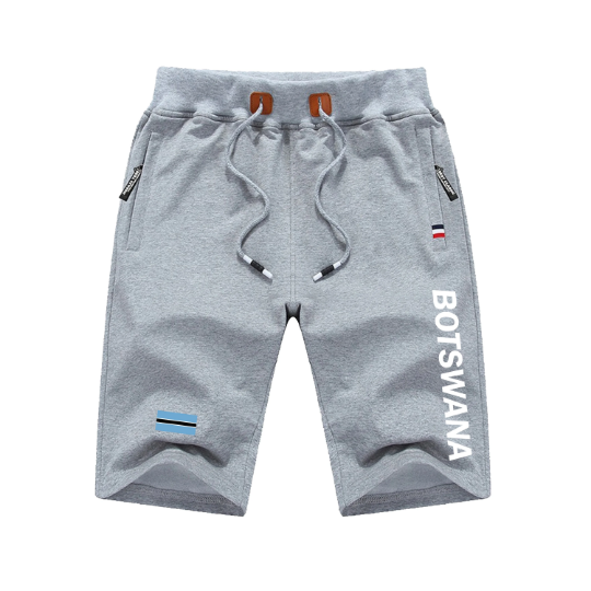 Botswana Shorts / Botswana Pants / Botswana Shorts Flag / Botswana Jersey / Grey Shorts / Black Shorts / Botswana Poster / Botswana Map