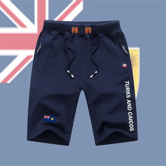 Turks And Caicos Shorts / Turks And Caicos Pants / Turks And Caicos Shorts Flag / Turks And Caicos Jersey / Grey Shorts / Black Shorts