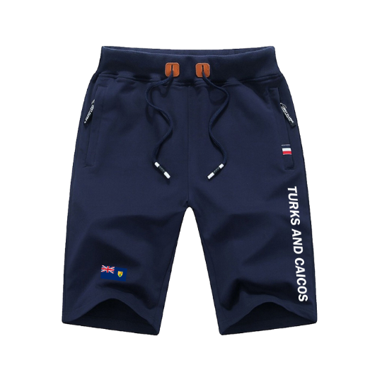 Turks And Caicos Shorts / Turks And Caicos Pants / Turks And Caicos Shorts Flag / Turks And Caicos Jersey / Grey Shorts / Black Shorts