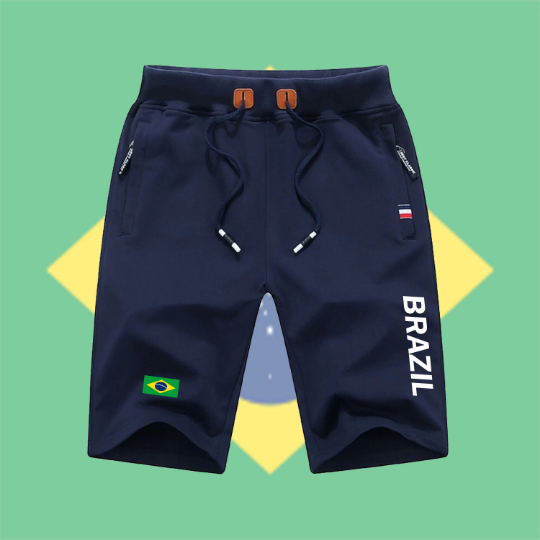 Brazil Shorts / Brazil Pants / Brazil Shorts Flag / Brazil Jersey / Grey Shorts / Black Shorts / Brazil Poster / Brazil Map / Men Women