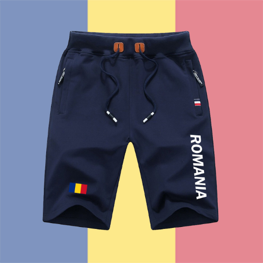 Romania Shorts / Romania Pants / Romania Shorts Flag / Romania Jersey / Grey Shorts / Black Shorts / Romania Poster / Romania Map / Men