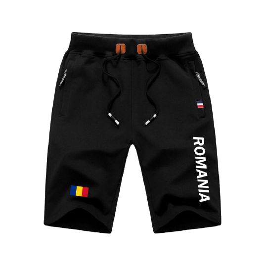 Romania Shorts / Romania Pants / Romania Shorts Flag / Romania Jersey / Grey Shorts / Black Shorts / Romania Poster / Romania Map / Men