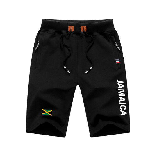 Jamaica Shorts / Jamaica Pants / Jamaica Shorts Flag / Jamaica Jersey / Grey Shorts / Black Shorts / Jamaica Poster / Jamaica Map /Men Women
