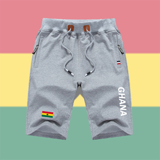 Ghana Shorts / Ghana Pants / Ghana Shorts Flag / Ghana Jersey / Grey Shorts / Black Shorts / Ghana Poster / Ghana Map / Men Women