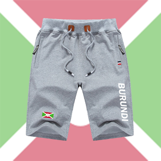 Burundi Shorts / Burundi Pants / Burundi Shorts Flag / Burundi Jersey / Grey Shorts / Black Shorts / Burundi Poster / Burundi Map