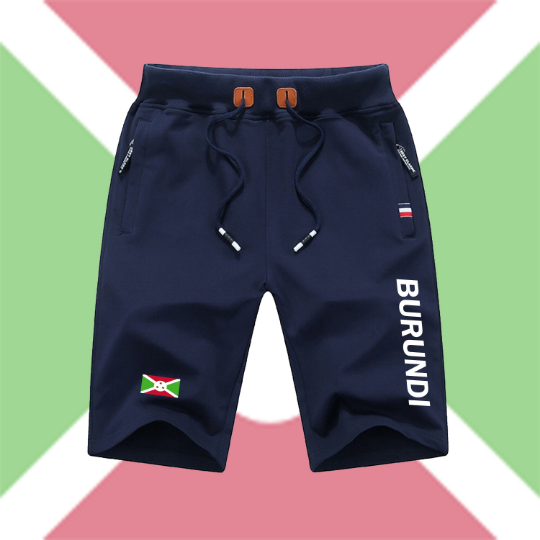 Burundi Shorts / Burundi Pants / Burundi Shorts Flag / Burundi Jersey / Grey Shorts / Black Shorts / Burundi Poster / Burundi Map