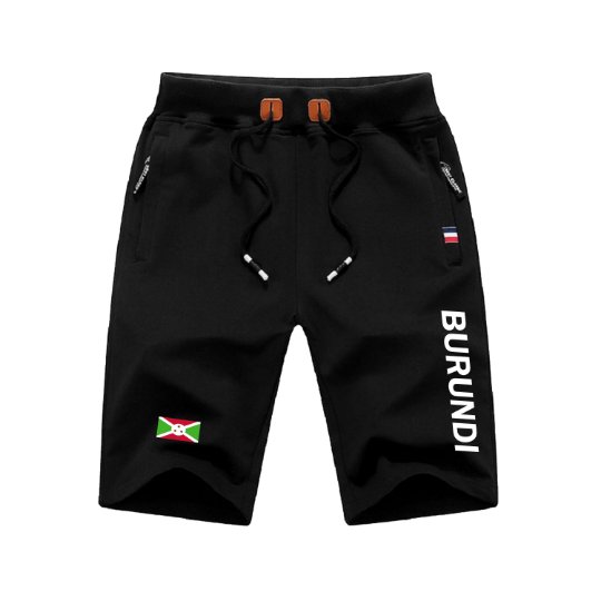 Burundi Shorts / Burundi Pants / Burundi Shorts Flag / Burundi Jersey / Grey Shorts / Black Shorts / Burundi Poster / Burundi Map