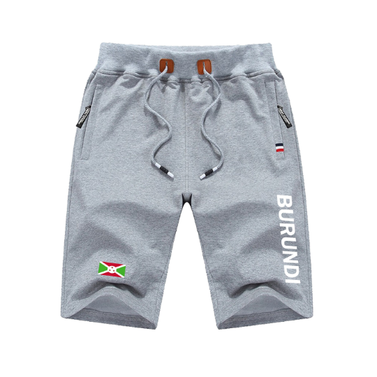 Burundi Shorts / Burundi Pants / Burundi Shorts Flag / Burundi Jersey / Grey Shorts / Black Shorts / Burundi Poster / Burundi Map