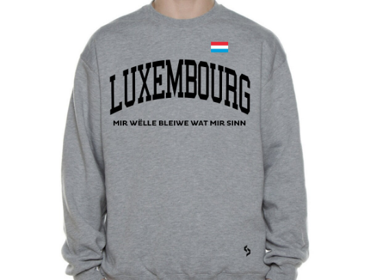 Luxembourg Sweatshirts / Luxembourg Shirt / Luxembourg Sweat Pants Map / Luxembourg Jersey / Grey Sweatshirts / Black Sweatshirts / Poster