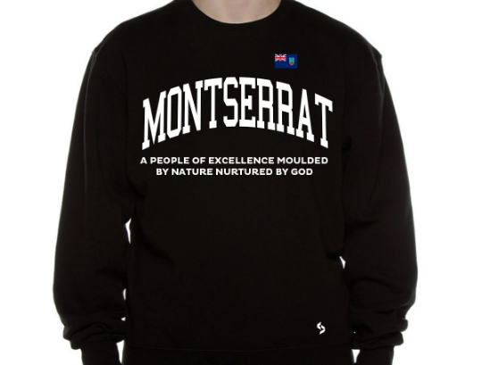 Montserrat Sweatshirts / Montserrat Shirt / Montserrat Sweat Pants Map / Montserrat Jersey / Grey Sweatshirts / Black Sweatshirts / Poste