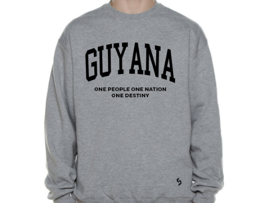 Guyana Sweatshirts / Guyana Shirt / Guyana Sweat Pants Map / Guyana Jersey / Grey Sweatshirts / Black Sweatshirts / Guyana Poster