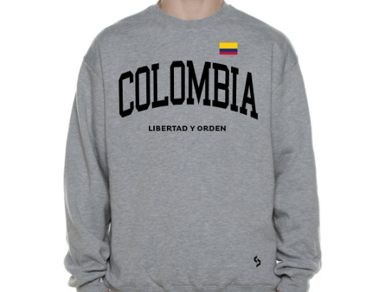 Colombia Sweatshirts / Colombia Shirt / Colombia Sweat Pants Map / Colombia Jersey / Grey Sweatshirts / Black Sweatshirts / Colombia Poster