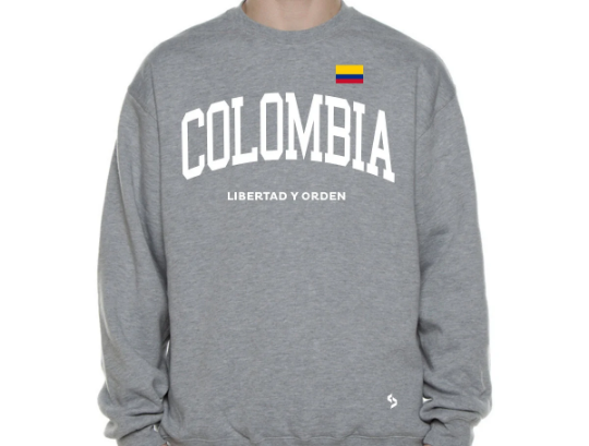 Colombia Sweatshirts / Colombia Shirt / Colombia Sweat Pants Map / Colombia Jersey / Grey Sweatshirts / Black Sweatshirts / Colombia Poster