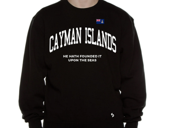 Cayman Islands Sweatshirts / Cayman Islands Shirt / Cayman Islands Sweat Pants Map / Cayman Islands Jersey / Grey Sweatshirts / Sweatshirts