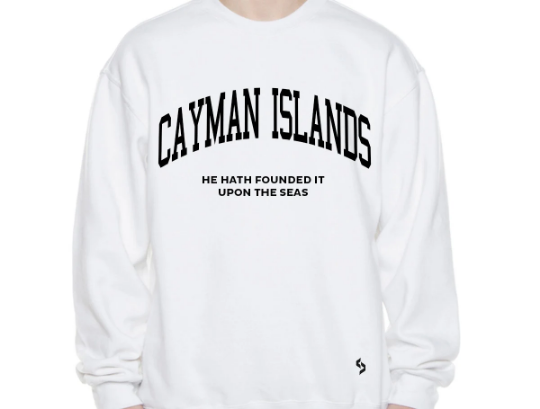 Cayman Islands Sweatshirts / Cayman Islands Shirt / Cayman Islands Sweat Pants Map / Cayman Islands Jersey / Grey Sweatshirts / Sweatshirts