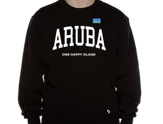 Aruba Sweatshirts / Aruba Shirt / Aruba Sweat Pants Map / Aruba Jersey / Grey Sweatshirts / Black Sweatshirts / Aruba Poster