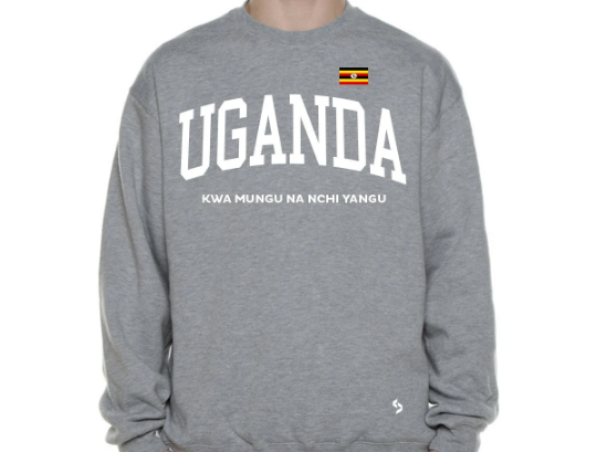 Uganda Sweatshirts / Uganda Shirt / Uganda Sweat Pants Map / Uganda Jersey / Grey Sweatshirts / Black Sweatshirts / Uganda Poster