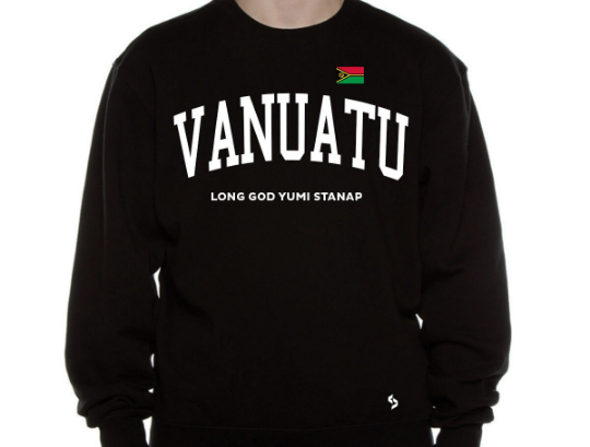 Vanuatu Sweatshirts / Vanuatu Shirt / Vanuatu Sweat Pants Map / Vanuatu Jersey / Grey Sweatshirts / Black Sweatshirts / Vanuatu Poster