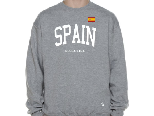 Spain Sweatshirts / Spain Shirt / Spain Sweat Pants Map / Spain Jersey / Grey Sweatshirts / Black Sweatshirts / Spain Poster