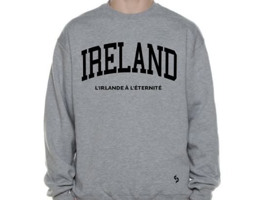 Ireland Sweatshirts / Ireland Shirt / Ireland Sweat Pants Map / Ireland Jersey / Grey Sweatshirts / Black Sweatshirts / Ireland Poster