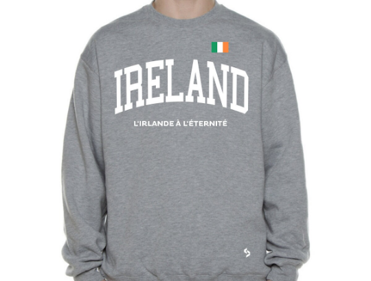 Ireland Sweatshirts / Ireland Shirt / Ireland Sweat Pants Map / Ireland Jersey / Grey Sweatshirts / Black Sweatshirts / Ireland Poster