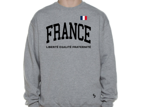 France Sweatshirts / France Shirt / France Sweat Pants Map / France Jersey / Grey Sweatshirts / Black Sweatshirts / France Poster