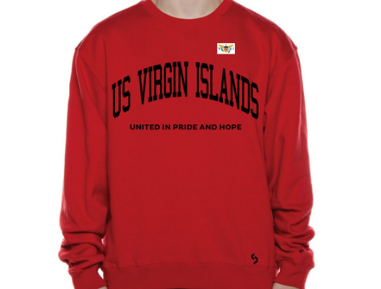 Virgin Islands Sweatshirts / Virgin Islands Shirt / Virgin Islands Sweat Pants Map / Virgin Islands Jersey / Grey Sweatshirts / Sweatshirts